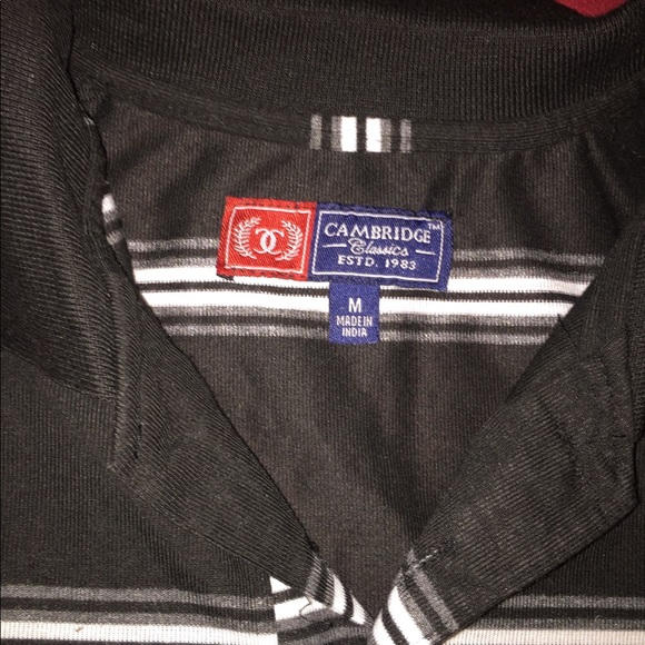 Male stripe T-shirt. - Picture 2 of 3